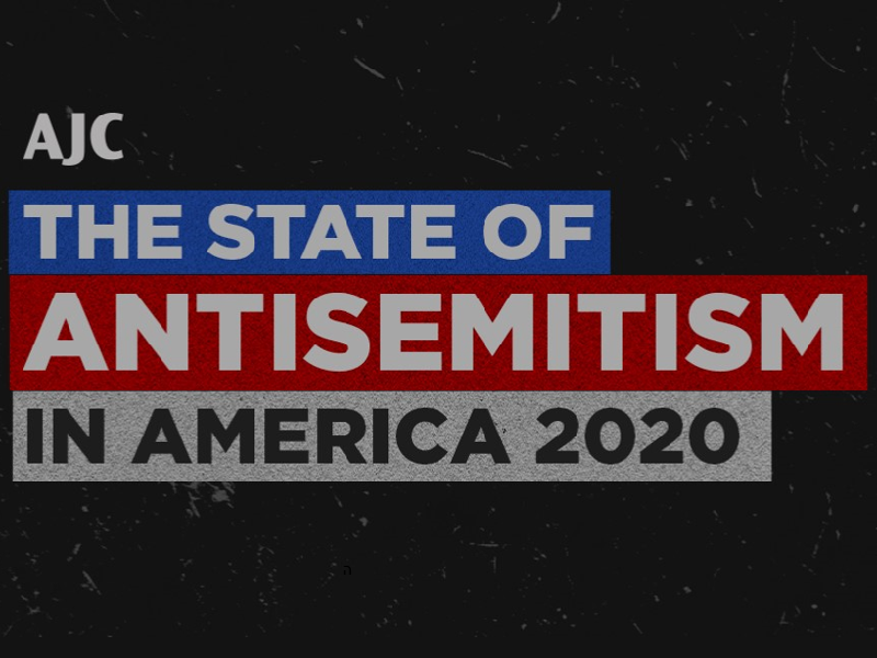 Antisemitism, You and Your Neighbor: The State of Antisemitism in America 2020