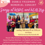 Debbie Friedman Memorial Concert