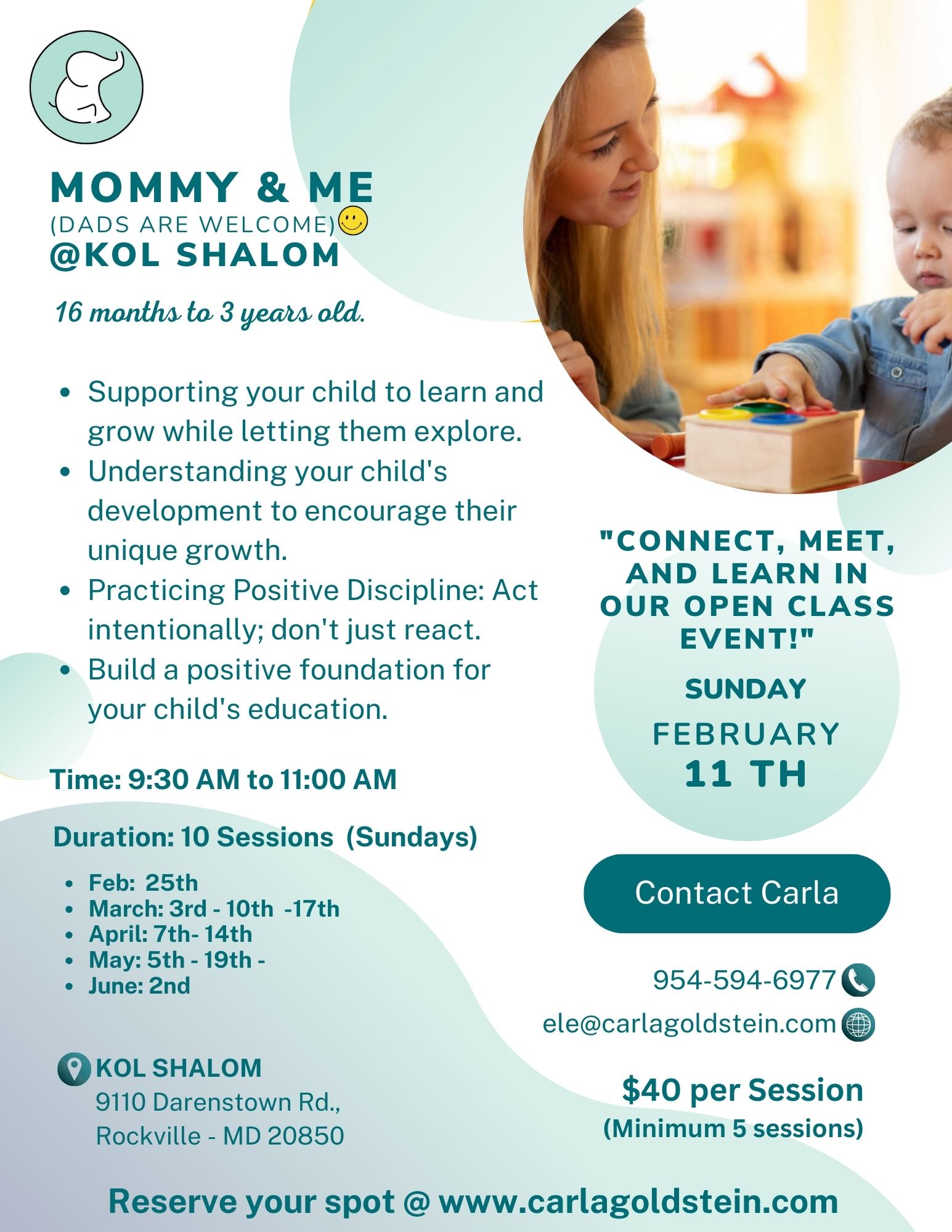 Mommy & Me Open House