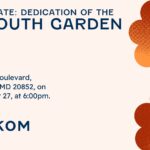 In the Community: Dedication of the South Garden