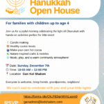 Gan Kol Shalom Hanukah Open House